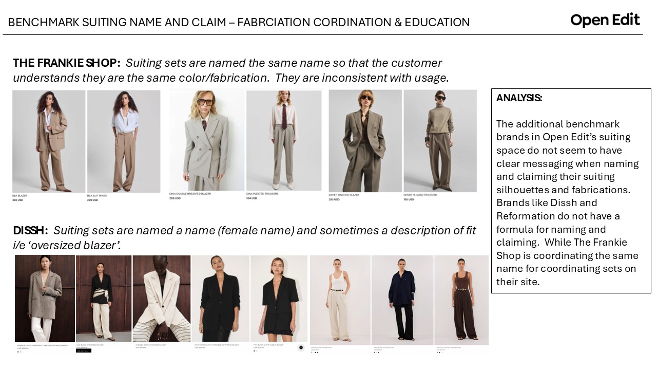 Benchmark — Fabrication Coordination & Education