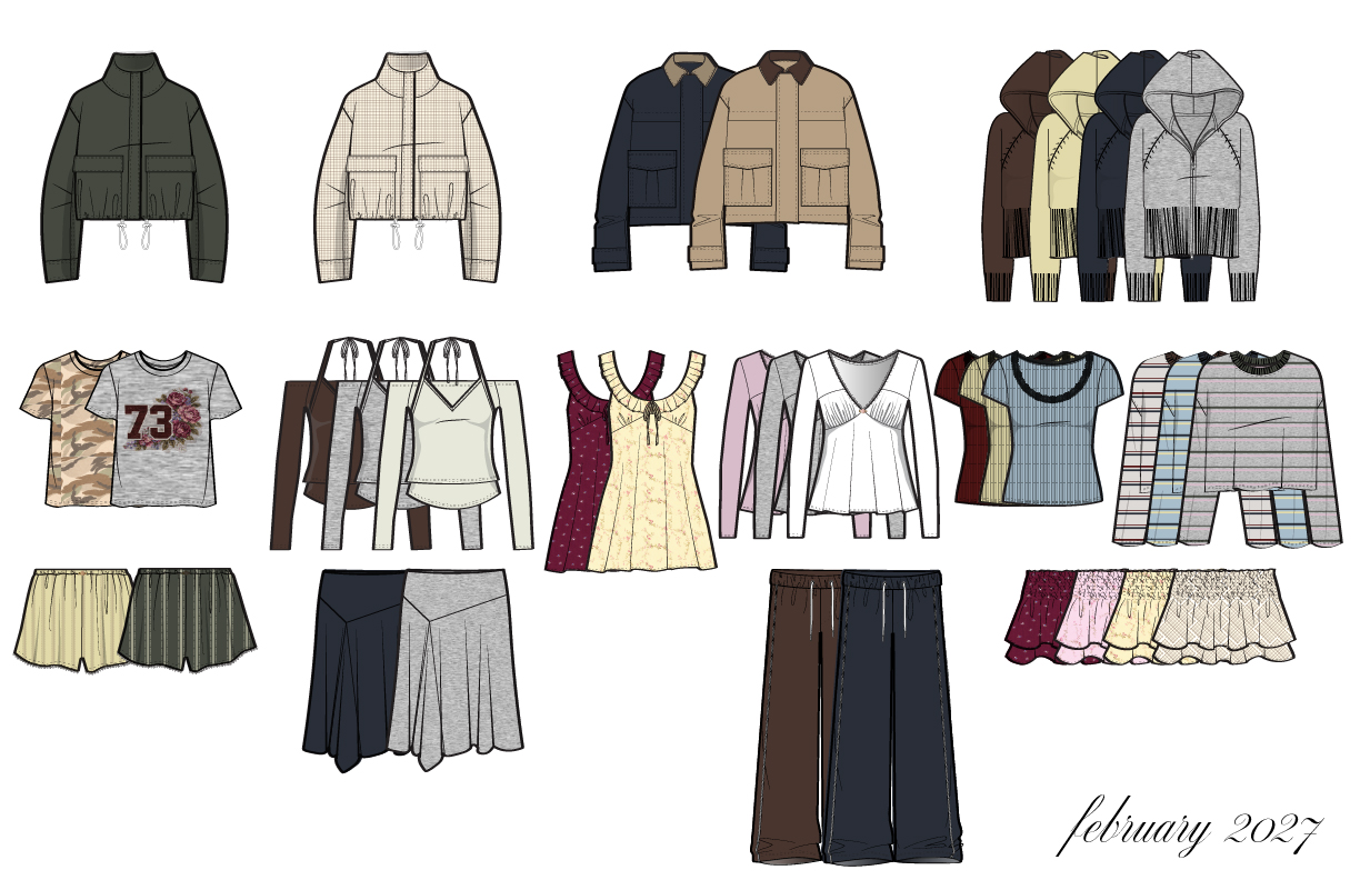 Gen Z Spring 2027 — February Flats