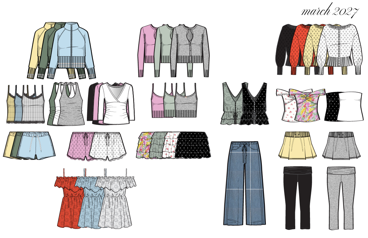 Gen Z Spring 2027 — March Flats